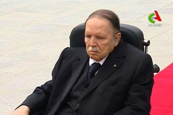 Algerian President Abdelaziz Bouteflika, pictured on July 5, 2016, suffered a stroke in 2013, weakening his mobility and forcing him to work from his residence in Zeralda, west of Algiers