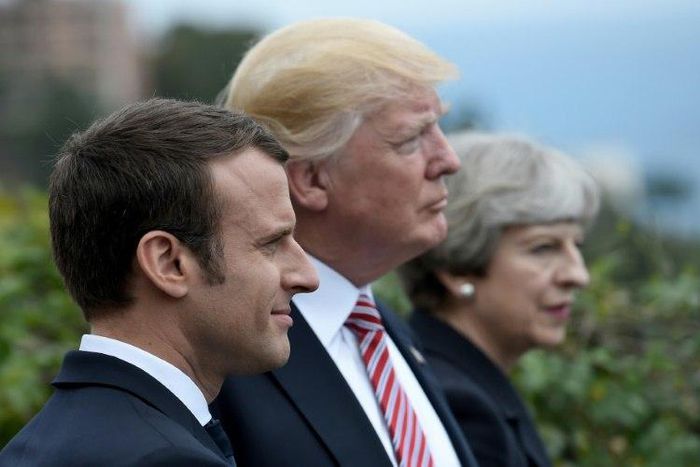 Newly installed French President Emmanuel Macron met world leaders at the G7 last week ahead of his meeting with Russian President Vladimir Putin at Versailles