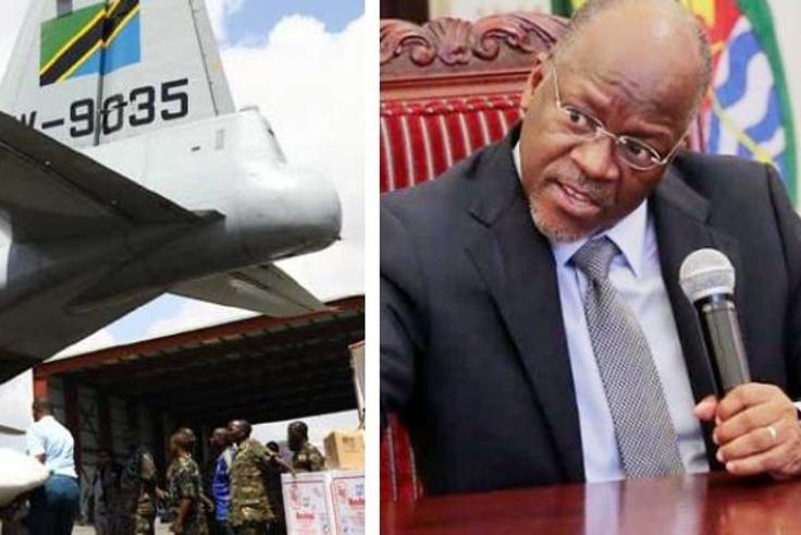 Magufuli’s gov’t donates relief food to neighboring countries as Kenya continues to deny drought deaths
