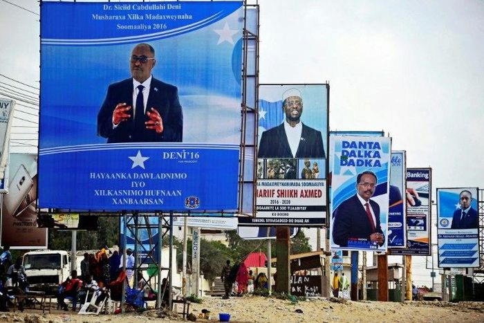 There are 23 candidates in the race, including the current president, Hassan Sheikh Mohamud