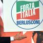Former Italian prime minister Silvio Berlusconi is leader of the center-right party Forza Italia