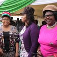 Female MPs Martha Wangari (far left), Jessica Mbalu, Anne Wanjiru Kibe and Jayne Kihara
