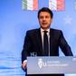 Italian Prime Minister Giuseppe Conte says he expects a "further contraction of gross domestic product"