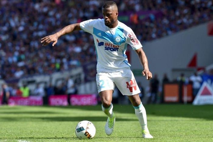 Marseille's Patrice Evra missed the month of March due a thigh injury and only made his comeback in a 0-0 draw against Toulouse, pictured on April 9, 2017