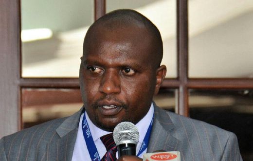 Media Council of Kenya Chief Executive Officer and Secretary David Omwoyo during a past media briefing