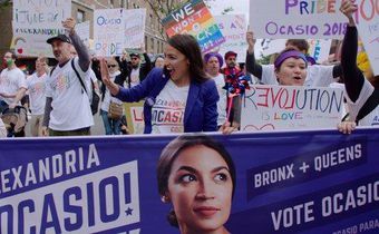 How Alexandria Ocasio-cortez's triumph, 'ugly crying' and all, was captured