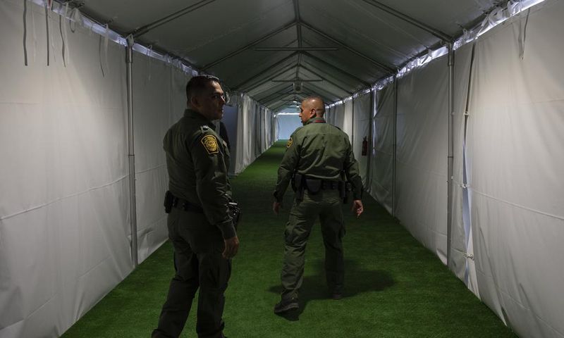 Tent Camps Set Up to Address Influx of Migrants