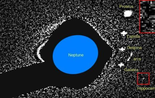 Closer look at Neptune reveals another moon, and a blind spot for astronomers