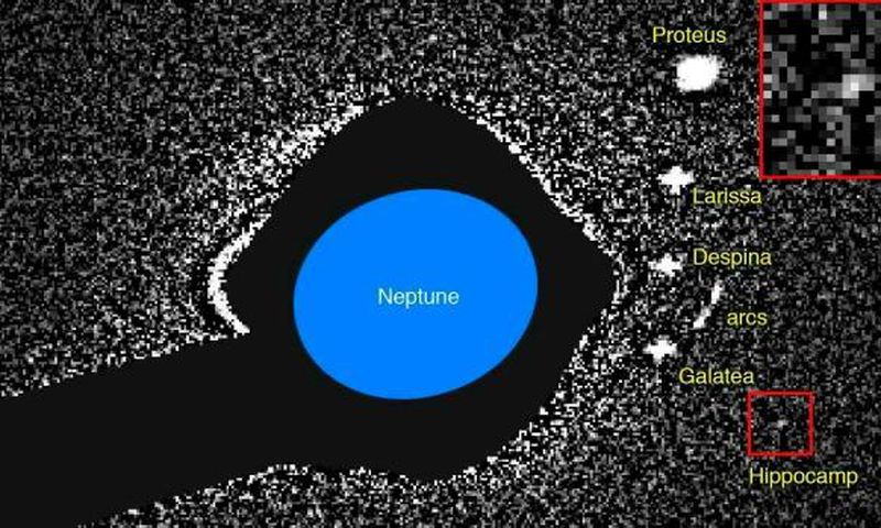 Closer look at Neptune reveals another moon, and a blind spot for astronomers