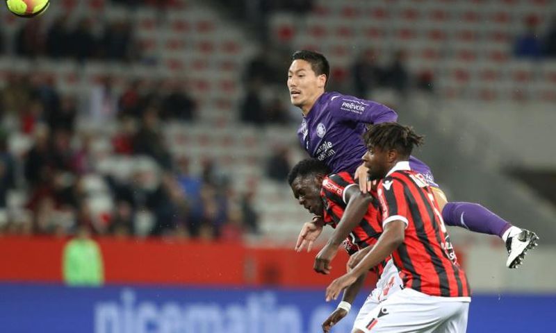 Toulouse's Japan defender Gen Shoji keen to take on PSG's Kylian Mbappe on Sunday