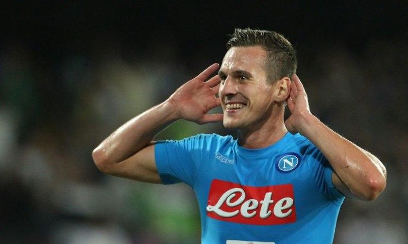 Poland striker Arkadiusz Milik joined Napoli from Ajax in August 2016