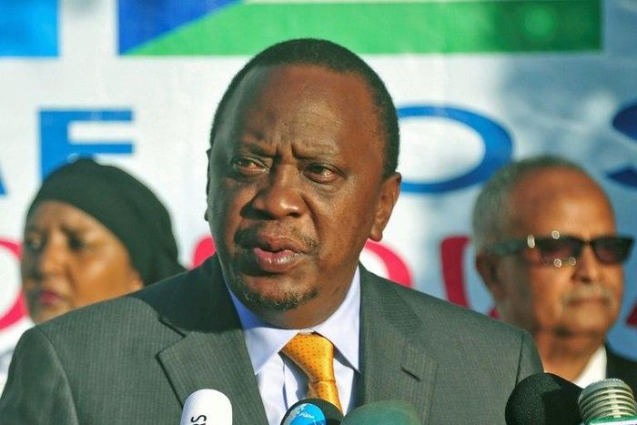 President Uhuru Kenyatta has warned against violence in the run-up to Kenya's general election