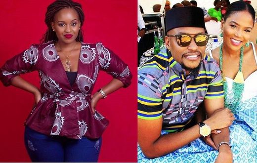 Famous exes- Grace Msalame and Paul Ndichu