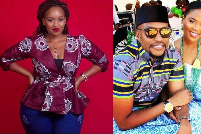 Famous exes- Grace Msalame and Paul Ndichu