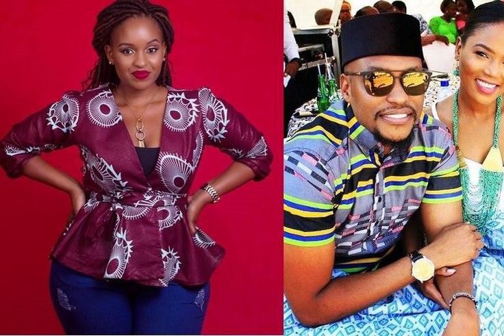 Famous exes- Grace Msalame and Paul Ndichu