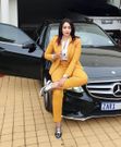 Zari with her Merc (Instagram)