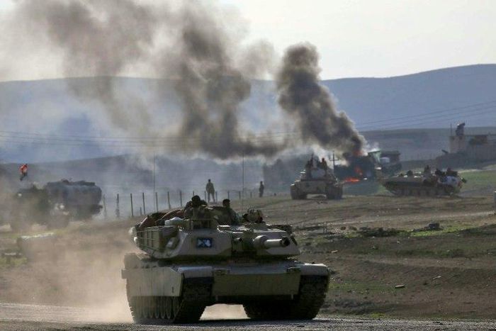 The fighting in Mosul has forced more than 51,000 people to flee their homes, according to the International Organization for Migration