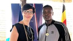 Musician Jose Chameleon who is in a deal with French Embassy with an official at the Embassy