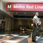 Security has been boosted across the Los Angeles metro following a call threatening to blow up one of the busiest stations in the network