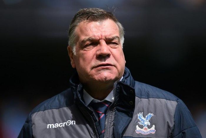Crystal Palace's manager Sam Allardyce was England's boss for just 67 days and one match