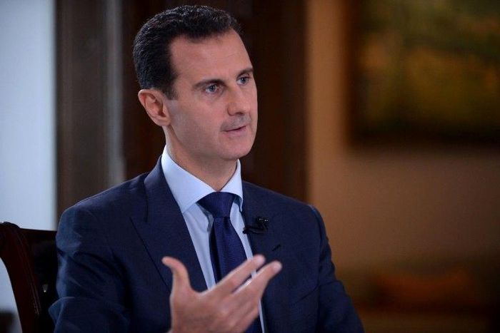 Asked whether he was concerned about a potential court case brought against the Syrian regime at the UN's highest court in The Hague, President Assad said he and other officials "don't care"