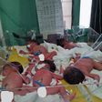 Quintuplets born to Everlyne Namukhula who hails from Sisokhe village in Navakholo Sub County (Twitter)