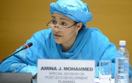 Amina Mohammed - Minister of Environment