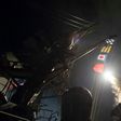 In this image released by the US Navy, the USS Ross based in the Mediterranean fires a Tomahawk land attack missile April 7, 2017, at a Syrian air force airfield