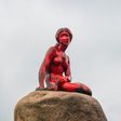 Copenhagen's world famous statue of "Little Mermaid" was vandalised on May 30, 2017