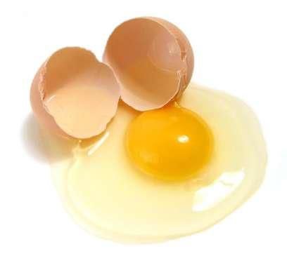 Egg whites work wonders on the skin