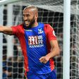 Crystal Palace's English midfielder Andros Townsend celebrates after scoring the opening goal of the English Premier League football match between Crystal Palace and Arsenal at Selhurst Park in south London on April 10, 2017