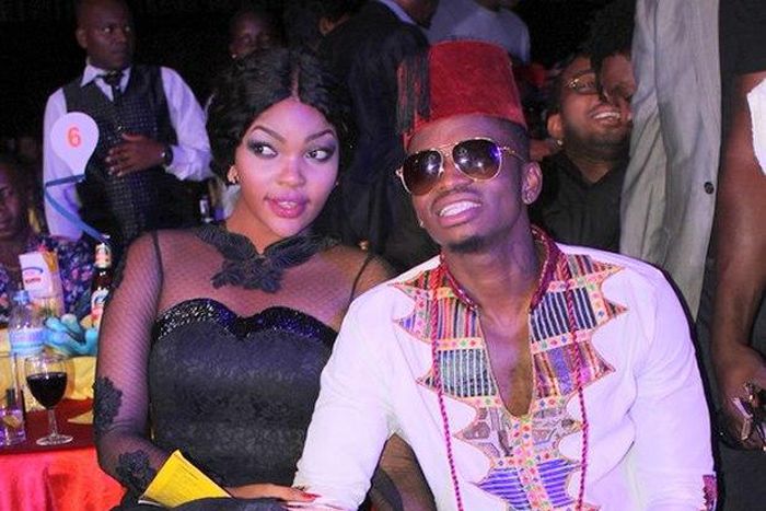 Diamond and Wema Sepetu