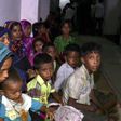 Bangladeshi villagers gather in a cyclone shelter after being evacuated from coastal villages in the Cox's Bazar district as Cyclone Mora approaches the country