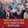 Sauti Sol unveils first artiste signed to their record label