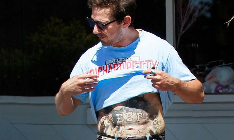 Shia LaBeouf's CREEPER Tattoo Is...Perfect?