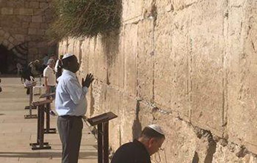 Legend says that angels descended from heaven to protect this wall.