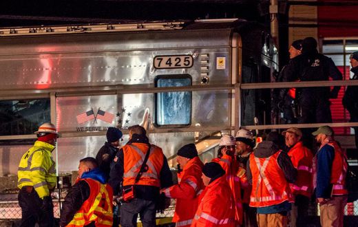 LIRR collision: 3 killed as 2 trains crash into car in Westbury