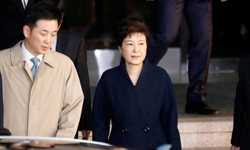 South Korea's ousted leader Park Geun-hye is accused of multiple offences including bribery, leaking government information, and abuse of power