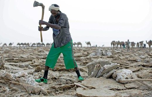 Salt miners in Ethiopia's Danakil Depression say investors and tourists could soon end their traditional way of life