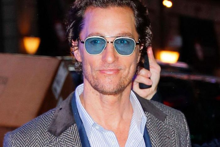 Are Matthew McConaughey’s Blue Sunglasses Cool?