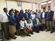 ODM leader Raila Odinga and Ida Odinga at the Immigration department during application of E-passport (Twitter)