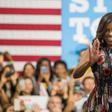 US First Lady Michelle Obama has joined the campaign trail to deliver a fiery takedown of Donald Trump and his "disgraceful" behavior