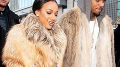 Karrueche Tran and Chris Brown during their days together