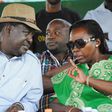 ODM leader Raila Odinga and Martha Karua