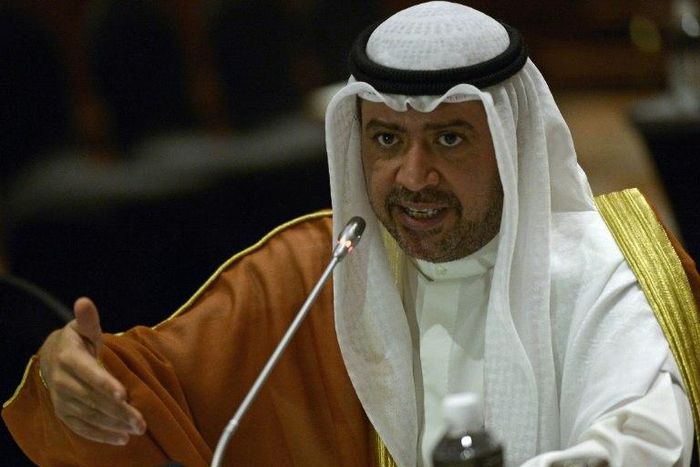 World sport powerbroker Sheikh Ahmad al-Fahad al-Sabah announced his resignation from the FIFA council, saying he did not want to be a distraction while fighting corruption allegations