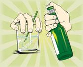 Cover your drink to avoid being spiked (Postize)