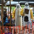 An MSF facility treating ebola in Kailahun in 2014