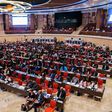 Delegates attend the official opening of the 28th meeting of the Parties to the Montreal Protocol in Kigali on October 13, 2016