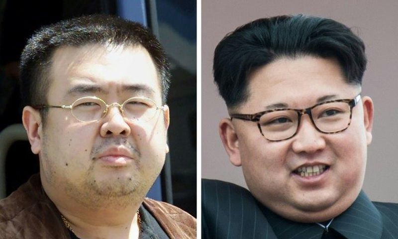 Kim Jong-Nam (left), the half brother of North Korea's leader Kim Jong-Un, was attacked with the lethal nerve agent VX in Kuala Lumpur airport in an operation that triggered a diplomatic row between Malaysia and Pyongyang