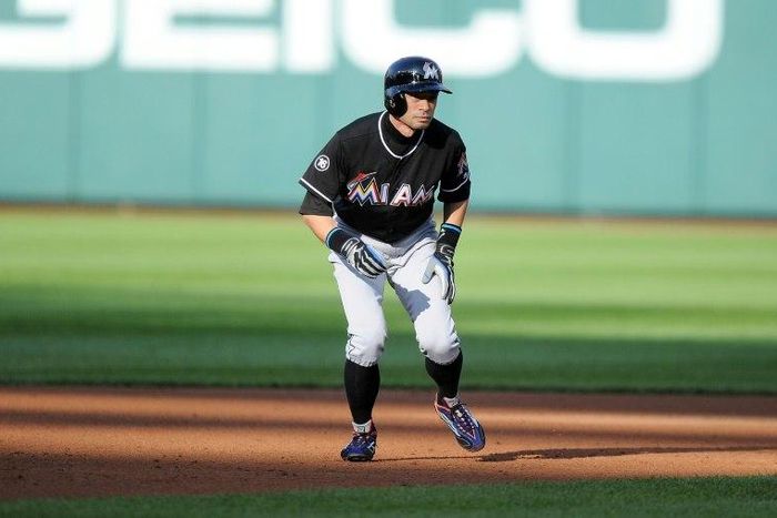 Ichiro Suzuki of the Miami Marlins became the first Japanese position player in Major League history in 2001